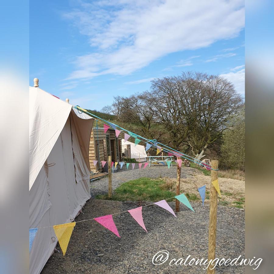 Готель Calon Y Goedwig Glamping Лландовері Екстер'єр фото